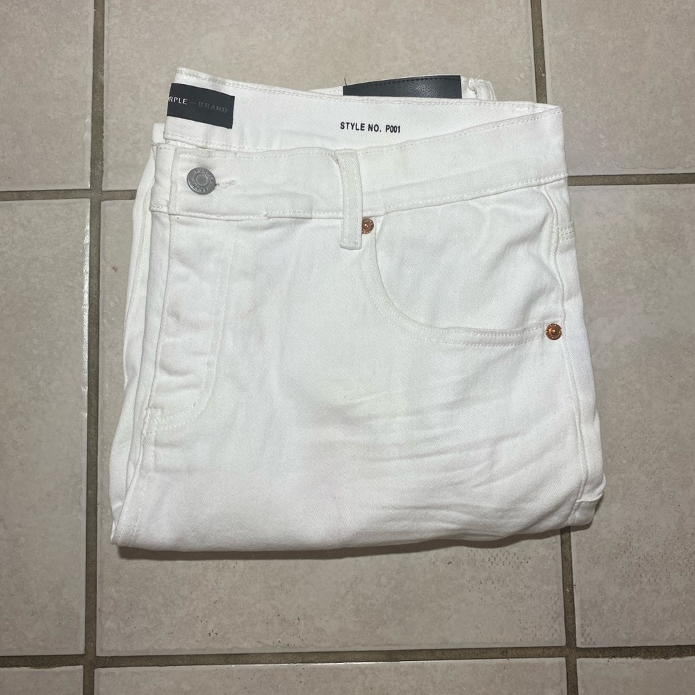 White Purple Brand jeans